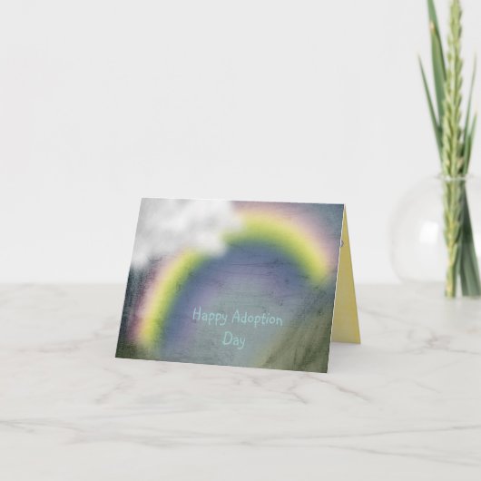 Gelukkige adoptiedagkaart kaart (Voorkant)