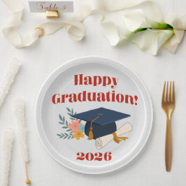 Gelukkige Afstuderen 2026! 9" bord