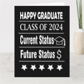 Gelukkige Afstuderen Afstuderen Groet Kaart (Voorkant)