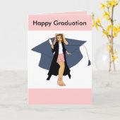 Gelukkige Afstuderen Kaart (Gele Bloem)