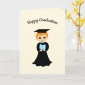 Gelukkige Afstuderen Kaart (Gele Bloem)