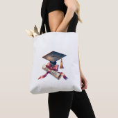 Gelukkige afstuderen universiteit tote bag (Dichtbij)