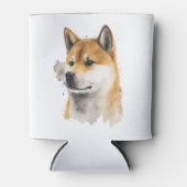 Gelukkige Akita-hond Blikjeskoeler (Voorkant)