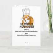 Gelukkige Amerikaanse Bierdag | 27 oktober Kaart (Achterkant)