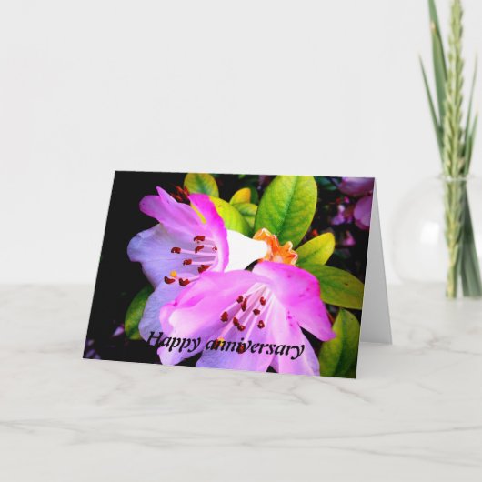Gelukkige anniversar kaart (Voorkant)