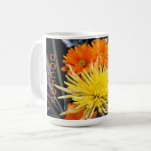 Gelukkige Artsendag Floral Bliss Koffiemok (Voorkant links)