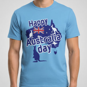 Gelukkige Australië Dag  T-shirt