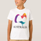 Gelukkige Australische dag, Harmoniedag T-shirt (Voorkant)