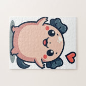 Gelukkige Axolotl Legpuzzel (Horizontaal)