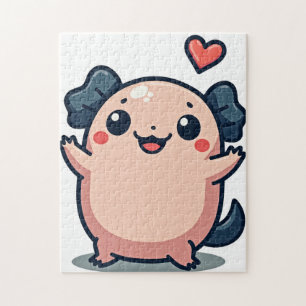 Gelukkige Axolotl Legpuzzel