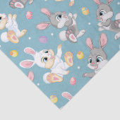 Gelukkige Baby Paaskonijnen Tissuepapier (Detail)