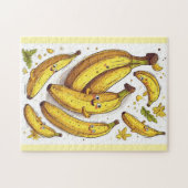 Gelukkige Bananen Puzzel (Horizontaal)