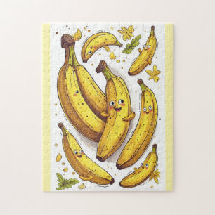 Gelukkige Bananen Puzzel