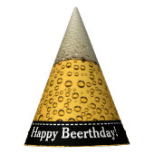 Gelukkige Beerthday! De Verjaardag van het Bier Feesthoedjes (Voorkant)