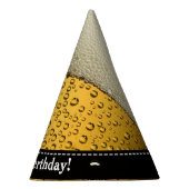 Gelukkige Beerthday! De Verjaardag van het Bier Feesthoedjes (Rechts)