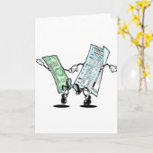 gelukkige belastingdag kaart (Gele Bloem)