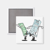 gelukkige belastingdag magneet (Voorkant / Achterkant)