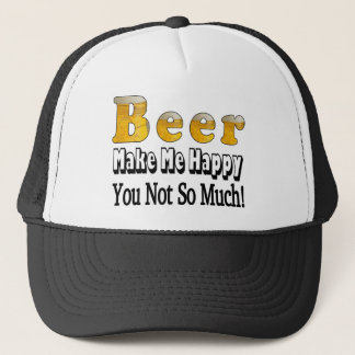 Gelukkige Bier Hoed Trucker Pet