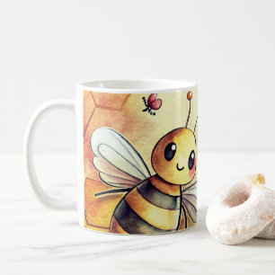 Gelukkige Bij Honingraat Hommels Koffiemok
