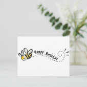 Gelukkige bij verjaardag! briefkaart (Staand voorkant)