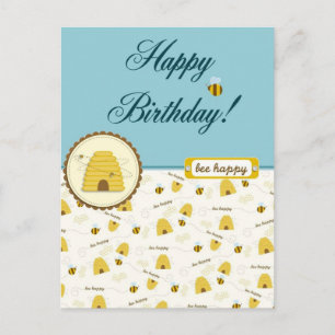 Gelukkige bij verjaardag! briefkaart