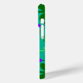 Gelukkige bijen in een bloemenveld Case-Mate iPhone case (Achterkant / Links)
