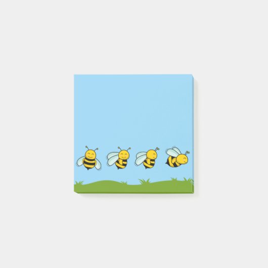 Gelukkige Bijen Post-It Notities Post-it® Notes (Voorkant)