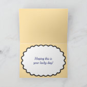 Gelukkige Bingo Koningin Verjaardag Kaart (Binnen)