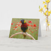 Gelukkige Birdday! Kaart (Gele Bloem)