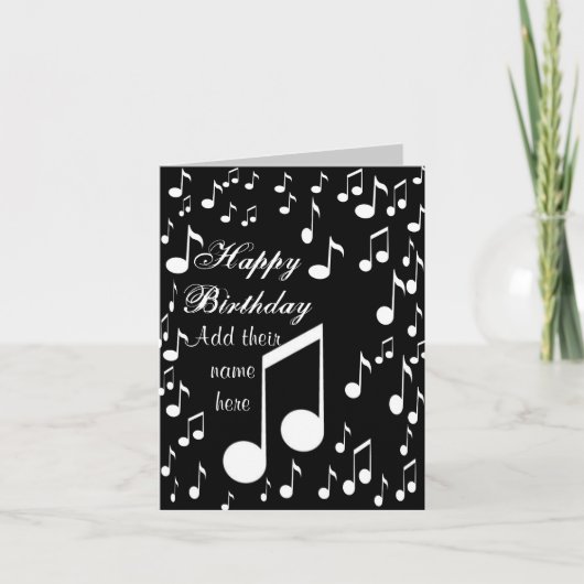 Gelukkige Birthday_Card Kaart (Voorkant)