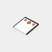 Gelukkige Bloem Post-it® Notes (Schuin)