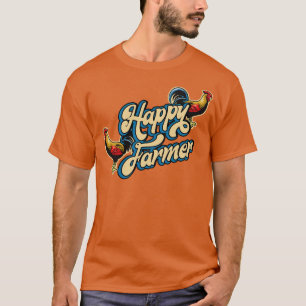 Gelukkige Boer met Haan T-shirt