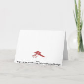 Gelukkige Bonsai aan u! Kaart (Achterkant)