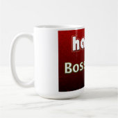 Gelukkige Boss's Day naar een geweldige baas! Koffiemok (Links)