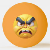 Gelukkige Boze Emojis Pingpongbal (Achterkant)