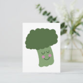 Gelukkige Broccoli Briefkaart (Staand voorkant)