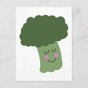 Gelukkige Broccoli Briefkaart