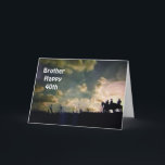 ** GELUKKIGE BROER VAN DE 40E VERJAARDAG** KAART<br><div class="desc">Deze foto en de woorden van deze prachtige kaart zullen er zeker voor zorgen dat JOUW BROER een veel gelukkiger Verjaardag heeft. Bedankt voor het langskomen in één van mijn 8 winkels!! (EN ONTHOUD dat je broeder in "je leven" in seconden en de leeftijd kunt veranderen naar iemand anders!!!!)</div>