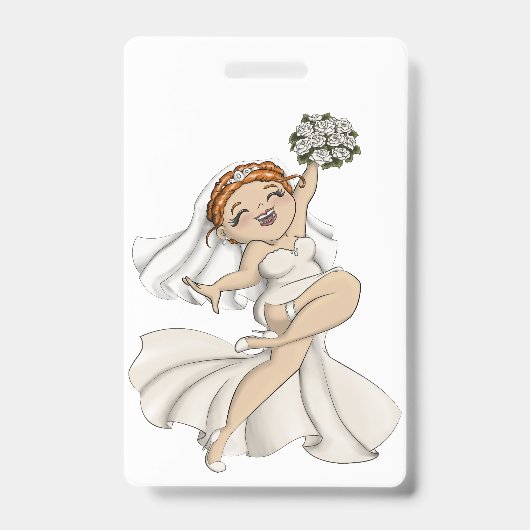 Gelukkige Bruid 03 Badge (Voorzijde)