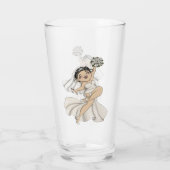 Gelukkige Bruid 11 Glas (Achterkant)