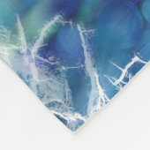 Gelukkige bubbels fleece deken (Hoek)