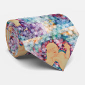 gelukkige bubbels stropdas (Opgerold)