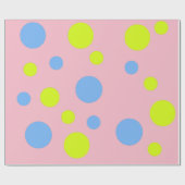 Gelukkige Bubbles Inpakpapier (Vlak)