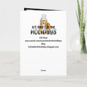 Gelukkige buitenaardse ontvoeringsdag - 20 maart kaart (Achterkant)