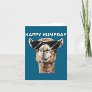 Gelukkige Bultdag Kameel Grappig Midweek Motiveren Kaart