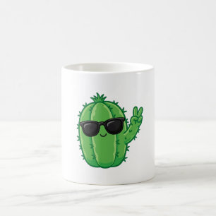 Gelukkige cactus mok