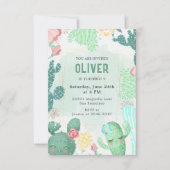 Gelukkige Cactussen Verjaardag Kaart (Voorkant)