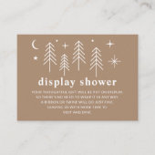 Gelukkige Camper Display Douche Informatiekaartje (Voorkant)