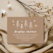 Gelukkige Camper Display Douche Informatiekaartje