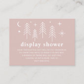 Gelukkige Camper Display Douche Informatiekaartje (Voorkant)